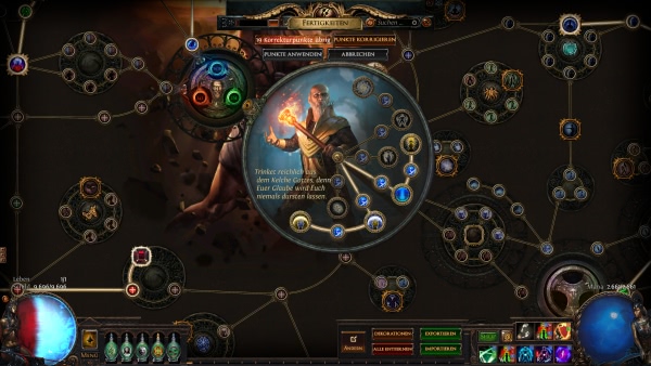 Reskillen in Patch of Exile